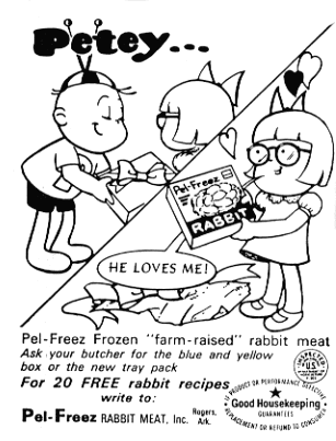 Petey comic for February 1966