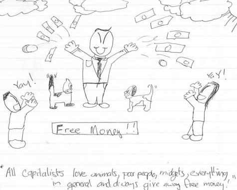 Notebook paper is the A#1 choice of editorial cartoonists everywhere.